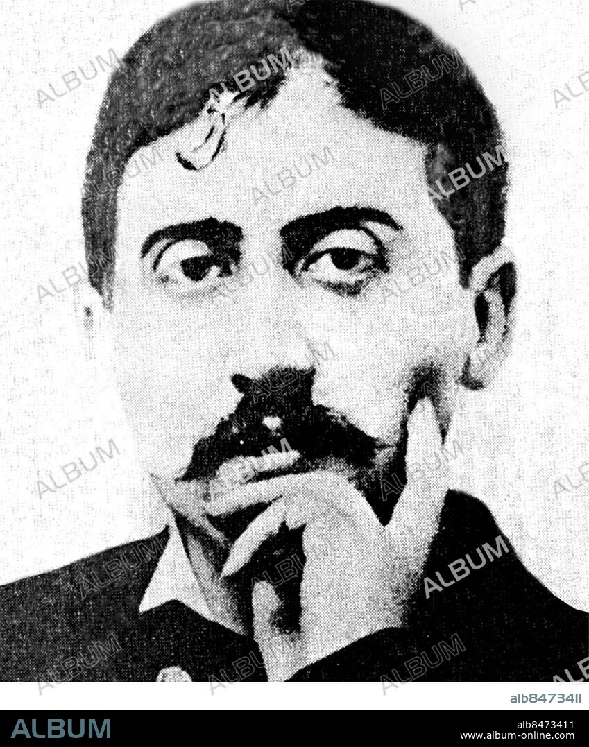 Marcel Proust, författare, Frankrike.. Foto: Äldre bild Kod: 194. COPYRIGHT SCANPIX SWEDEN.