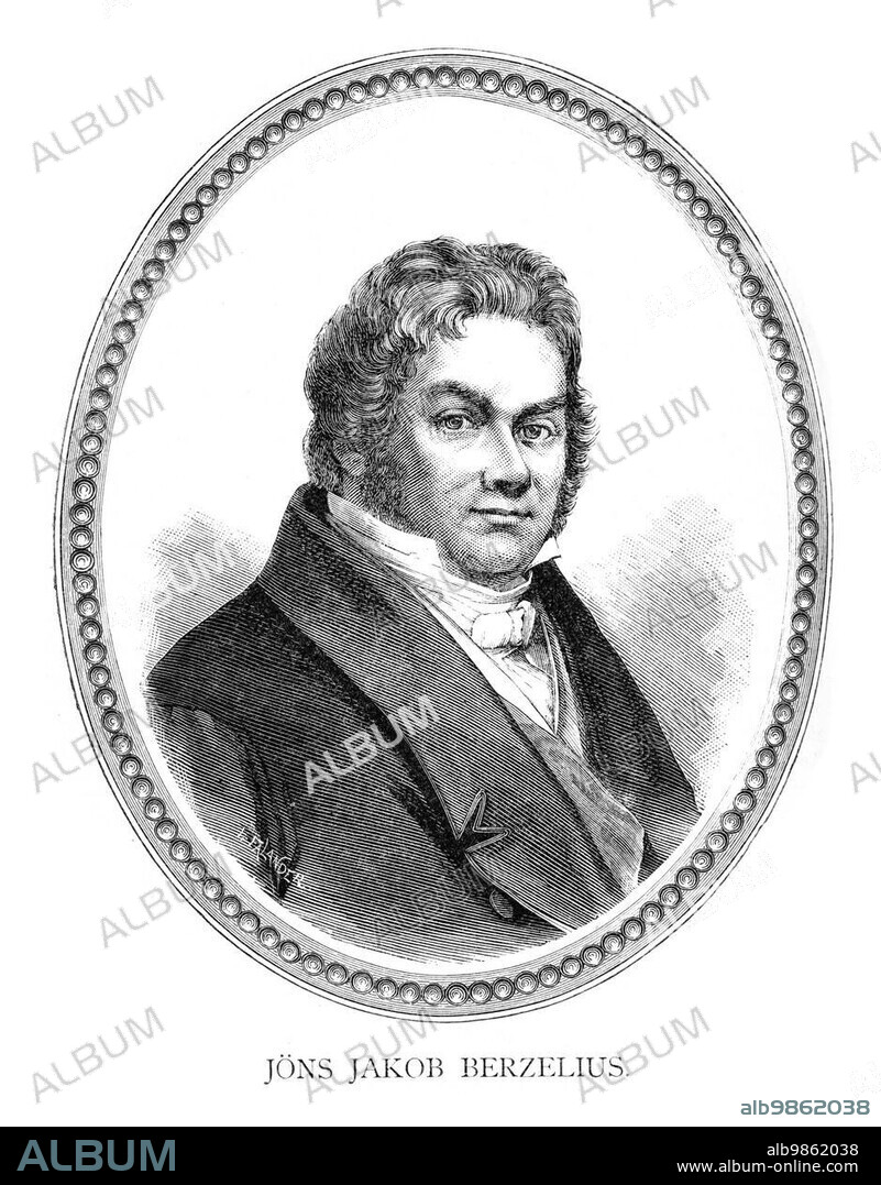 Friherre Jöns Jacob Berzelius (20 August 1779 ? 7 August 1848) was a Swedish chemist. He worked out the modern technique of chemical formula notation, and is together with John Dalton, Antoine Lavoisier, and Robert Boyle considered a father of modern chemistry. (1) He began his career as a physician but his researches in physical chemistry were of lasting significance in the development of the subject. He achieved much in later life as secretary of the Swedish Academy. He is known in Sweden as the Father of