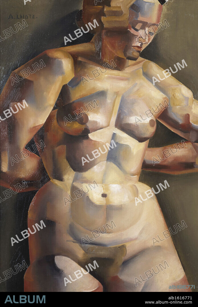 ANDRÉ LHOTE. Nu Cubiste by Andre Lhote.