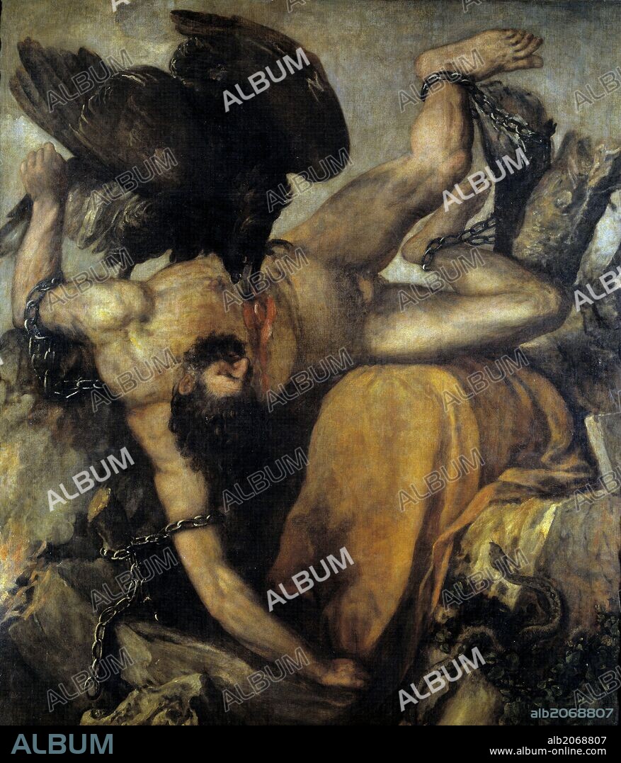 TITIAN. Vecellio di Gregorio Tiziano / 'Ticius', 1548-1549, Italian School, Oil on canvas, 253 cm x 217 cm, P00427.