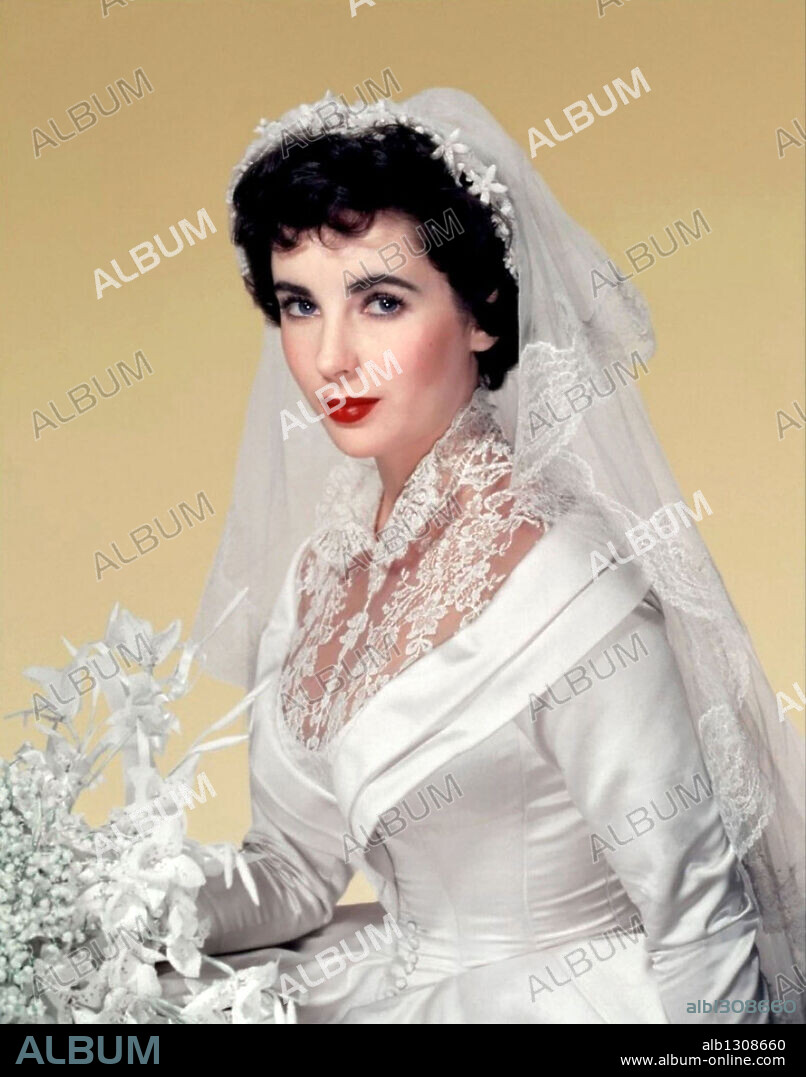 ELIZABETH TAYLOR in FATHER OF THE BRIDE, 1950, directed by VINCENTE MINNELLI. Copyright M.G.M.