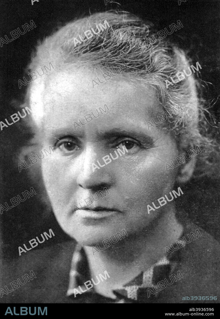 Marie Curie (1867-1934), Polish-born French physicist, 1926. In 1898, Curie and her husband Pierre discovered two new elements, polonium and radium. Marie did most of the work of producing these elements, and to this day her notebooks are still too radioactive to use. In 1904, the Curies and Henri Becquerel were awarded the Nobel Prize for Physics. Curie also was awarded the Nobel Prize for Chemistry in 1911. From An Outline of Christianity, The Story of Our Civilisation, volume 4: Christianity and Modern Thought, edited by RG Parsons and AS Peake, published by the Waverley Book Club (London, 1926).
