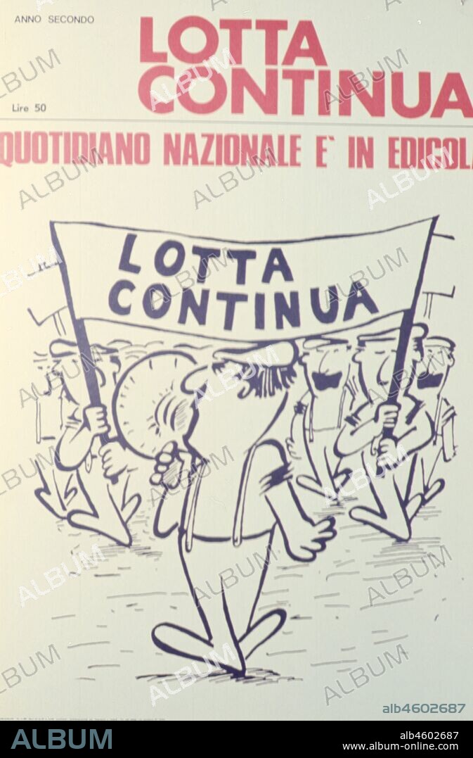 Lotta Continua. Italian Magazine. 1970.