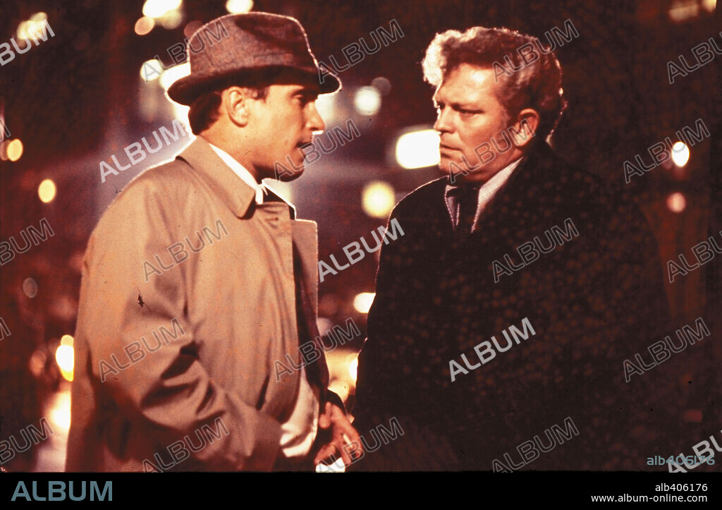 EDDIE EGAN and ROBERT DUVALL in BADGE 373, 1973, directed by HOWARD KOCH and MARTIN SCORSESE. Copyright PARAMOUNT PICTURES.