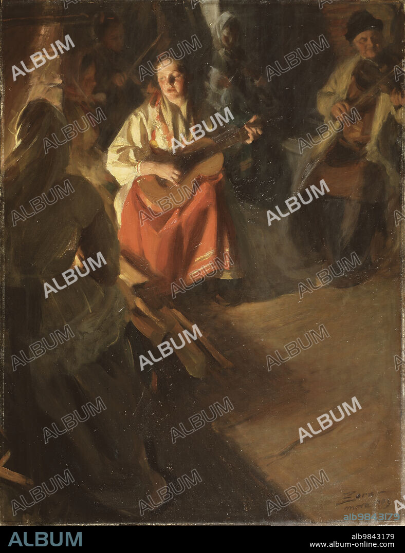 ANDERS LEONARD ZORN. A Musical Family, 1905.