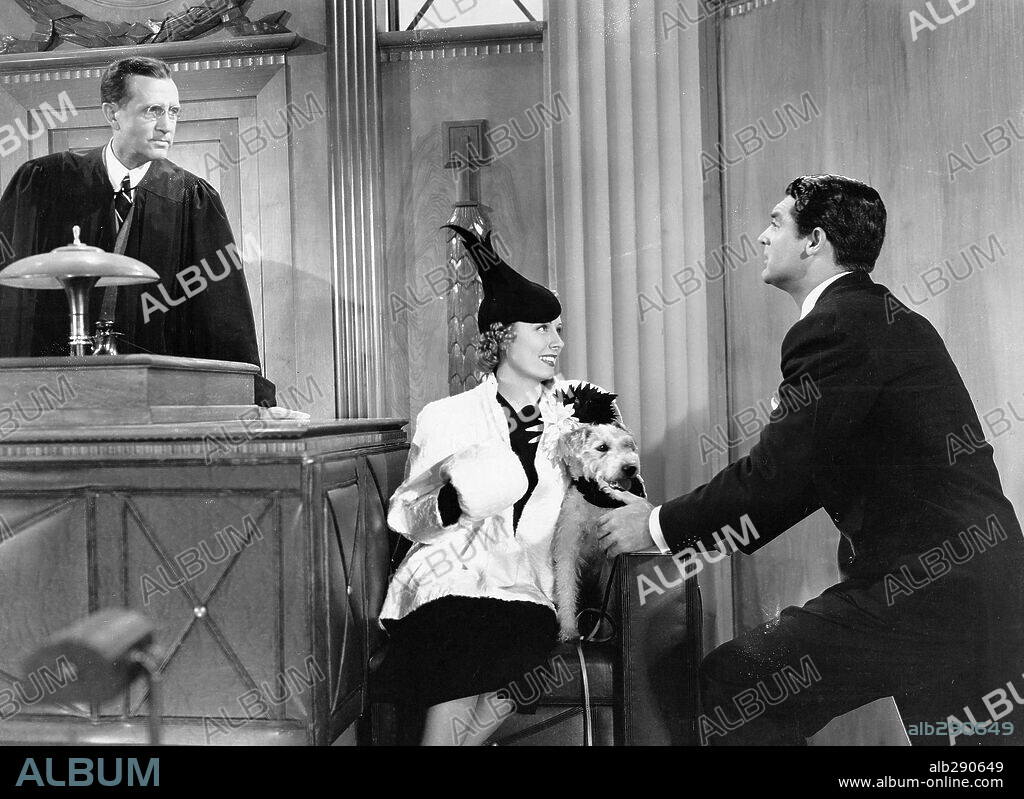 CARY GRANT, IRENE DUNNE and PAUL STANTON in THE AWFUL TRUTH, 1937, directed by LEO MCCAREY. Copyright COLUMBIA PICTURES.