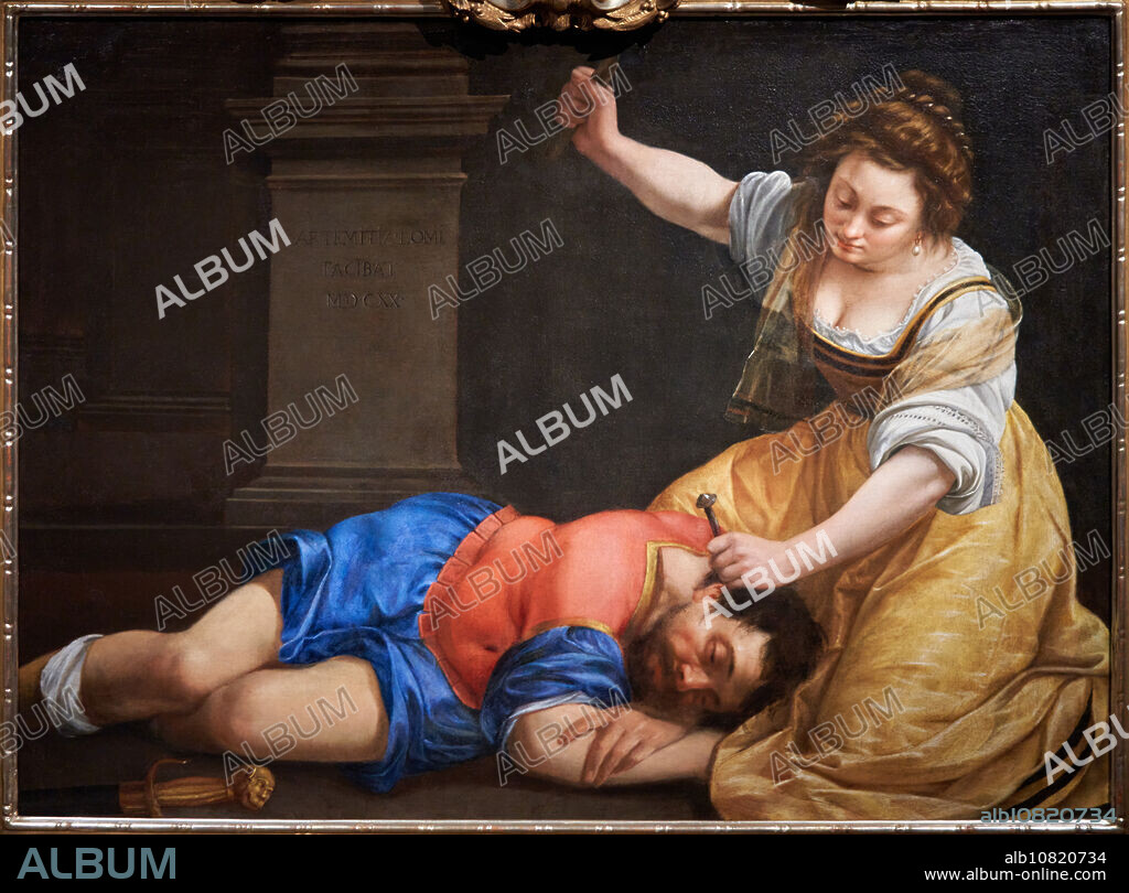 Yael and Sisera, 1620, Artemisia Gentileschi (1593-1653).