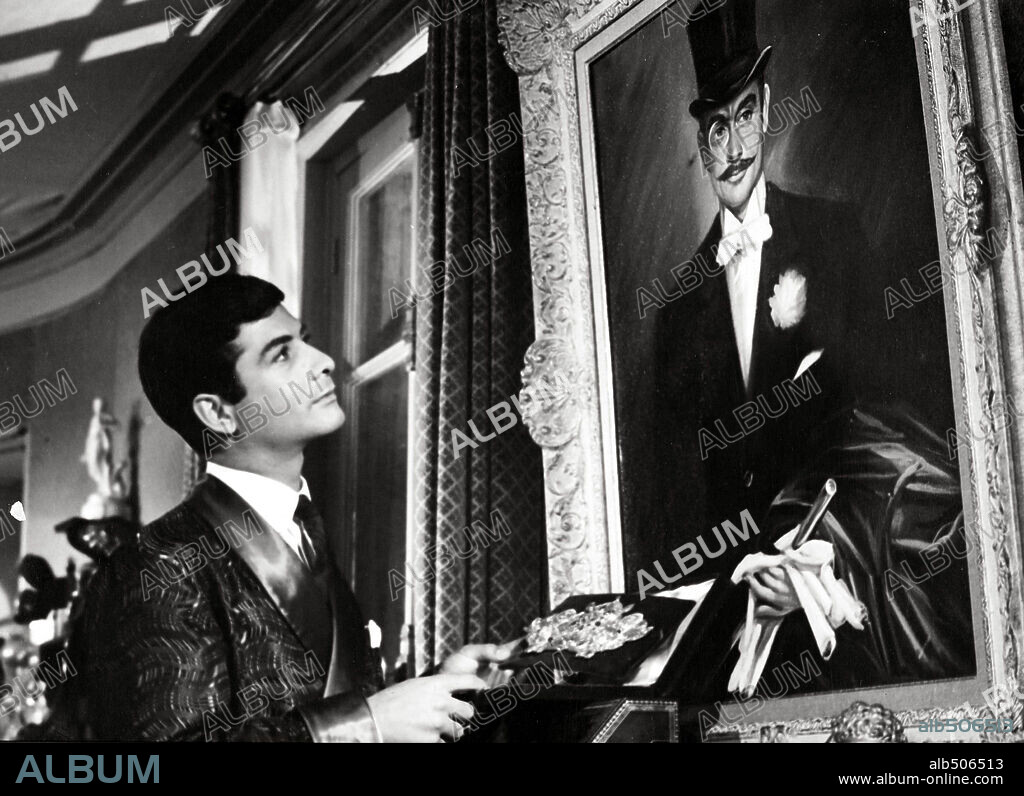 JEAN-CLAUDE BRIALY in ARSENE LUPIN VS. ARSENE LUPIN, 1962 (ARSENE LUPIN CONTRE ARSEN), directed by EDOUARD MOLINARO.