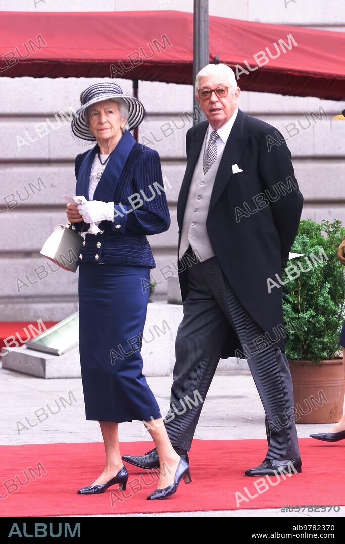 Madrid. 22.5.2004. Boda del Principe Felipe con doña Letizia Ortiz.
Foto: Julian de Domingo.