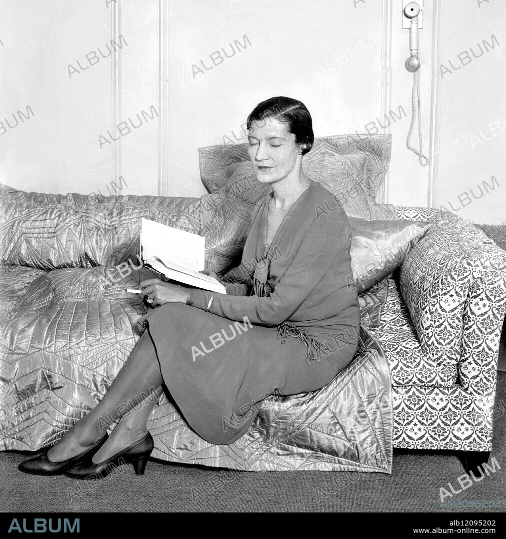 Photo Shows: London socialite the Hon.Mrs Reginald Fellowes.( Daisy Fellowes) - United Kingdom 1928.
