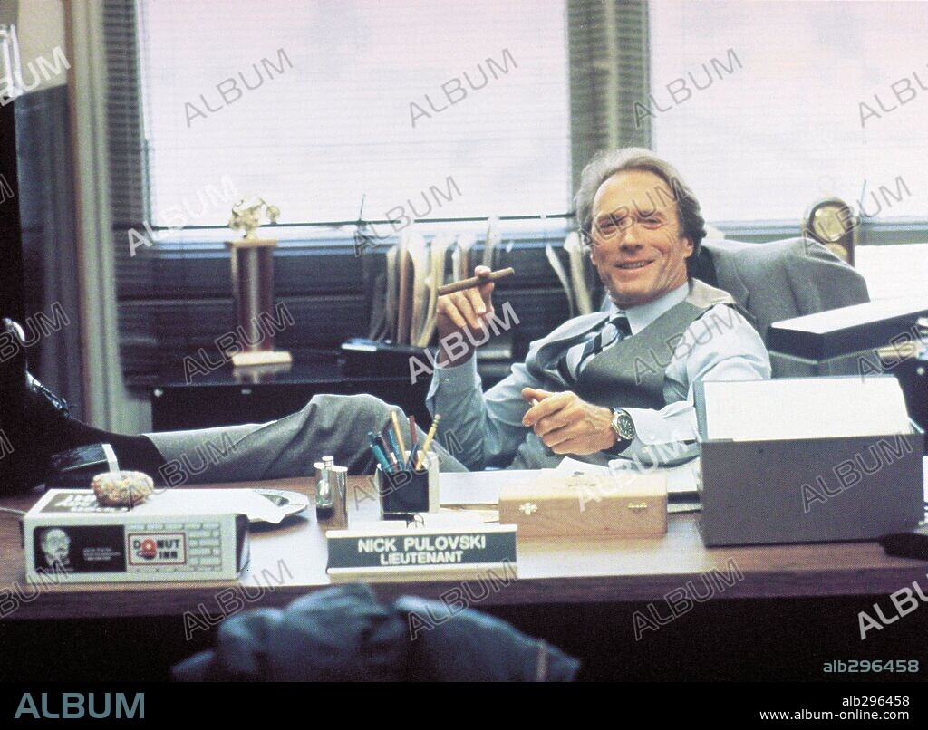 CLINT EASTWOOD en EL PRINCIPIANTE, 1990 (THE ROOKIE), dirigida por CLINT EASTWOOD. Copyright WARNER BROTHERS.