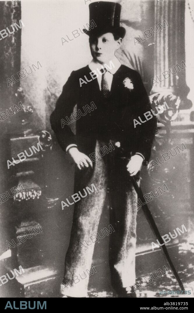 Young Winston Churchill, 1886