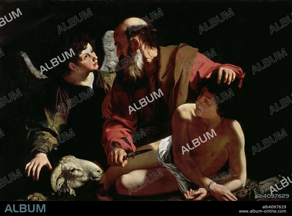 CARAVAGGIO. Abraham Sacrificing Isaac.