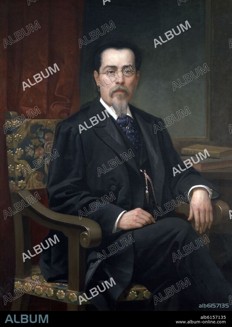 EDUARDO BALACA YOREJAS-CANSECO (1840-1914). MANUEL TAMAYO Y BAUS (18291898) DRAMATURGO ESPAÑOL - SIGLO XIX.