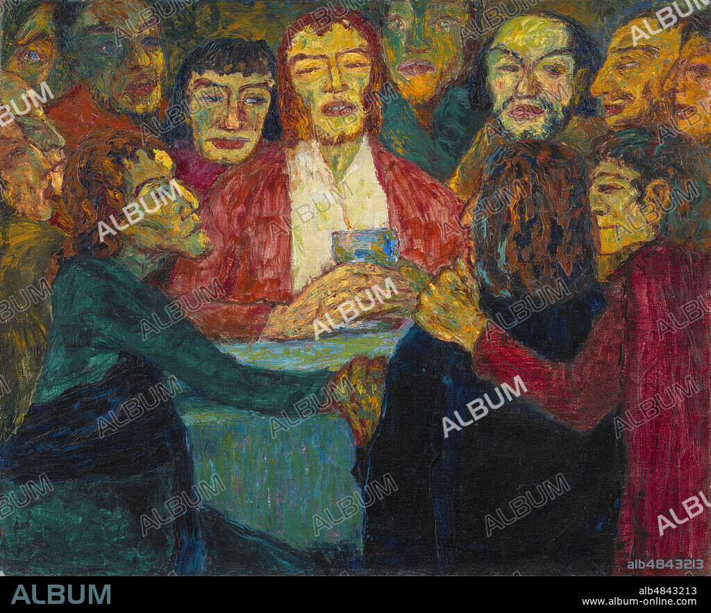 EMIL NOLDE. The Last Supper.