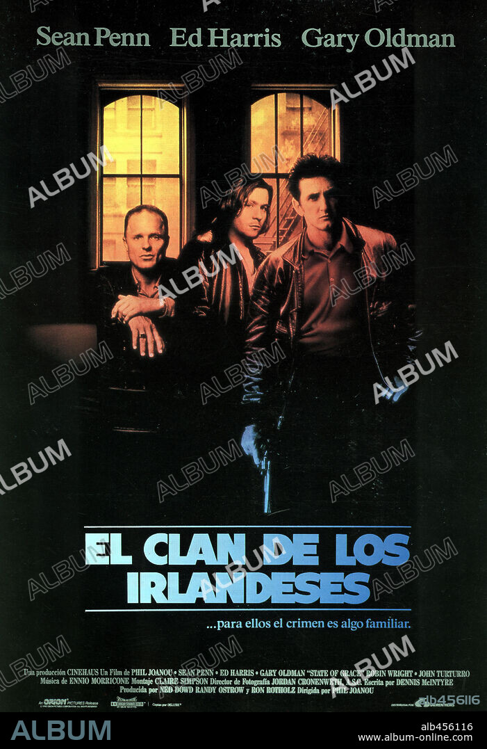 Poster of STATE OF GRACE, 1990, directed by PHIL JOANOU. Copyright ORION PICTURES.