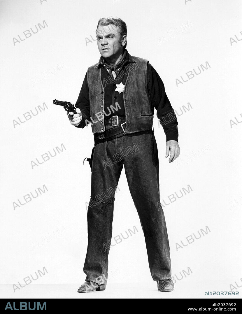JAMES CAGNEY in RUN FOR COVER, 1955, directed by NICHOLAS RAY. Copyright PARAMOUNT PICTURES.