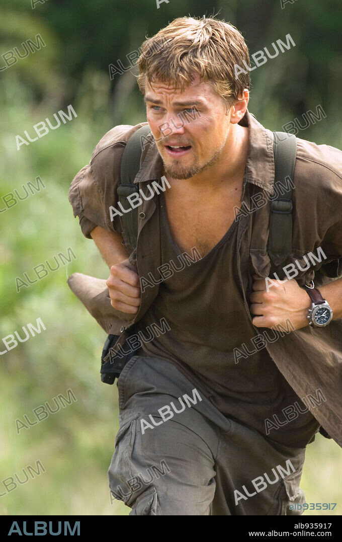 di caprio. Leonardo DiCaprio en DIAMANTE DE SANGRE, 2006 (BLOOD DIAMOND), dirigida por EDWARD ZWICK. Copyright WARNER BROS. PICTURES / BUITENDIJK, JAAP.