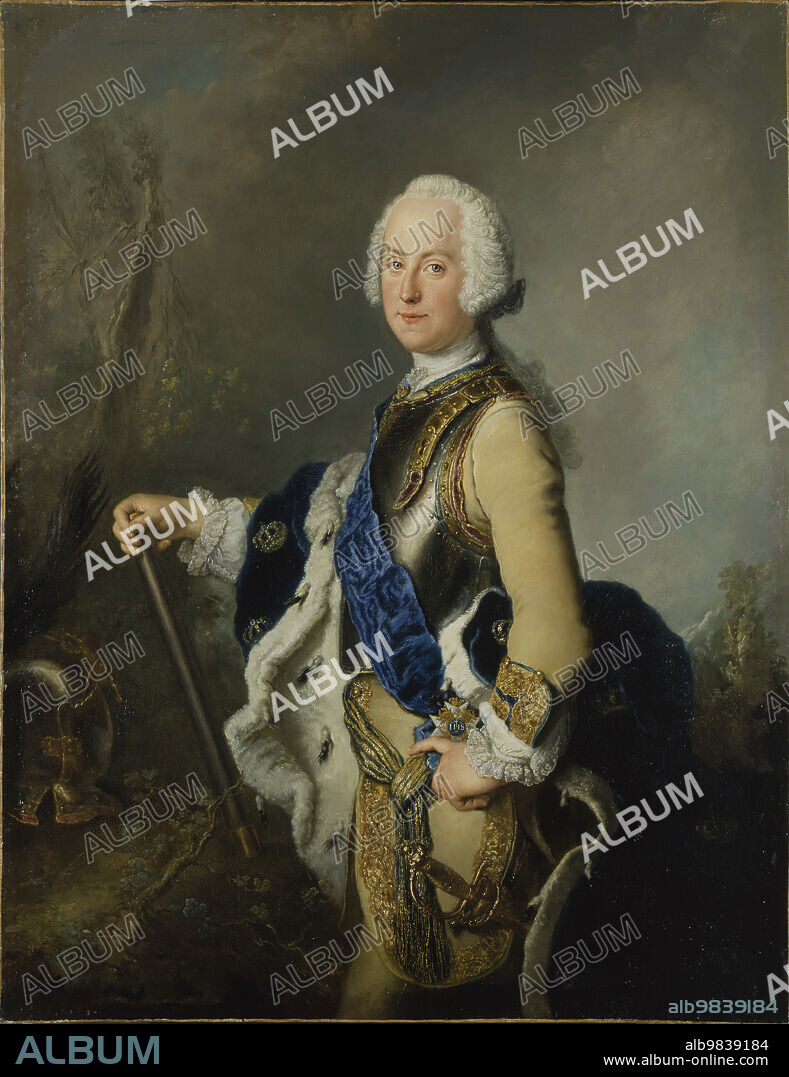 ANTOINE PESNE. Adolf Fredrik, 1710-1771, King of Sweden, Duke of Holstein-Gottorp, 1743.