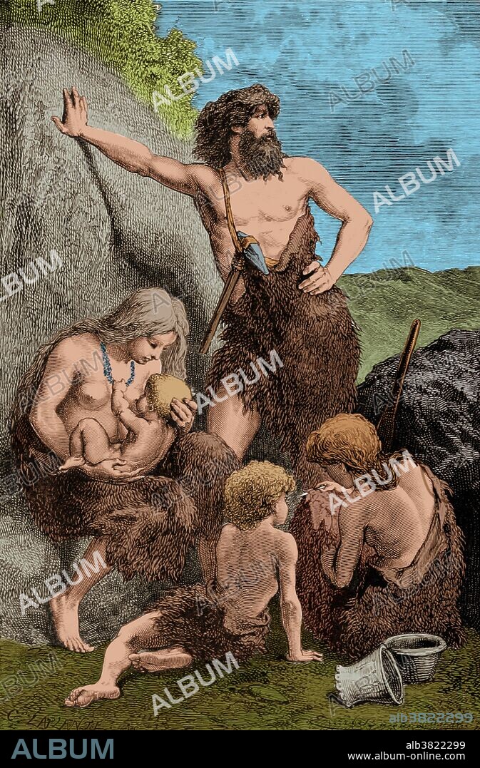 Prehistoric Man, Stone Age Family
