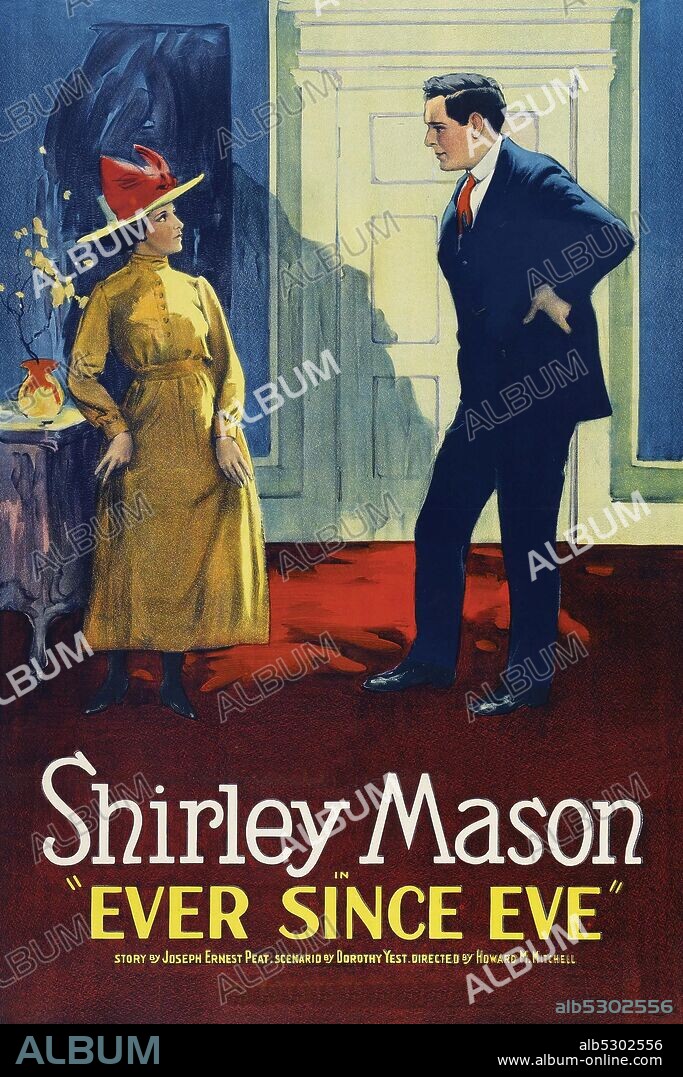 Man and a woman.  1921 American silent film starring Shirley Mason, Herbert Heyes, Eva Gordon.  Directed by Howard M. Mitchell..