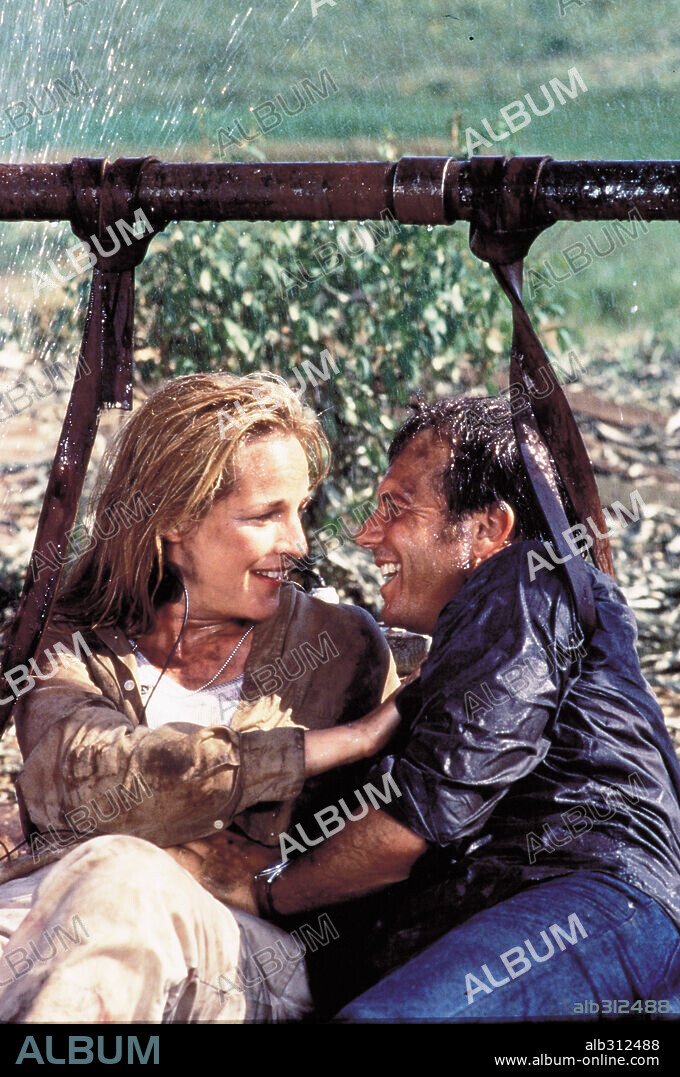 BILL PAXTON y HELEN HUNT en TWISTER, 1996, dirigida por JAN DE BONT. Copyright UNIVERSAL PICTURES / BATZDORFF, RON.