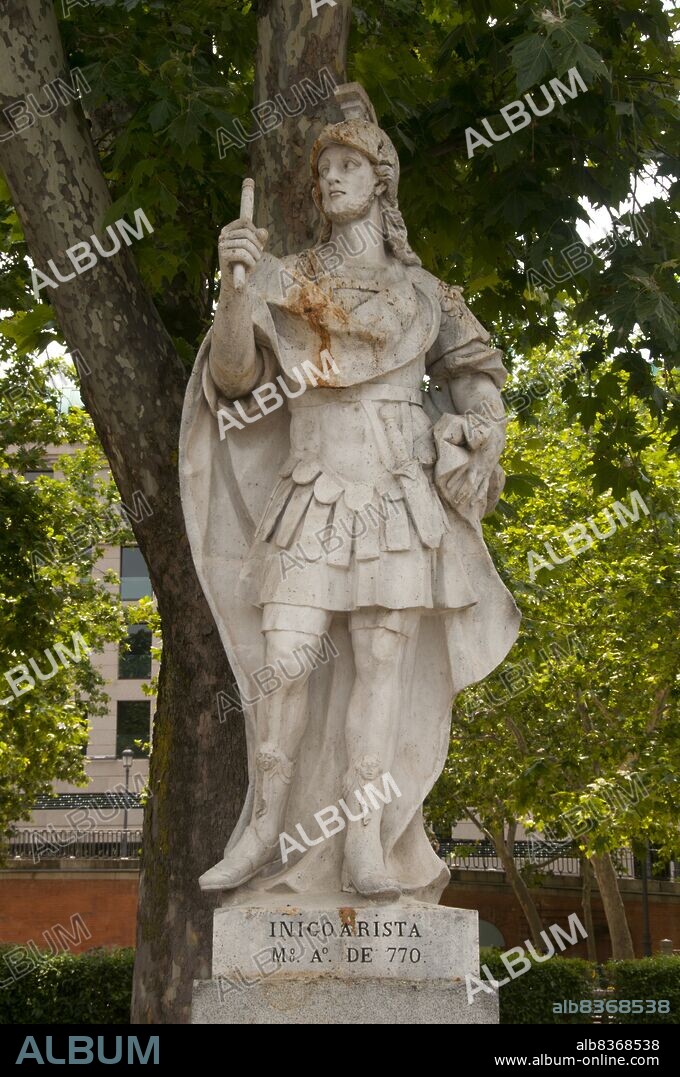 Íñigo Arista (c. 790 851 or 852) was a Basque leader, considered the first King of Pamplona. He is thought to have risen to prominence after the defeat of local Frankish partisans in 816, and his rule is usually dated from shortly after the defeat of a Carolingian army in 824.