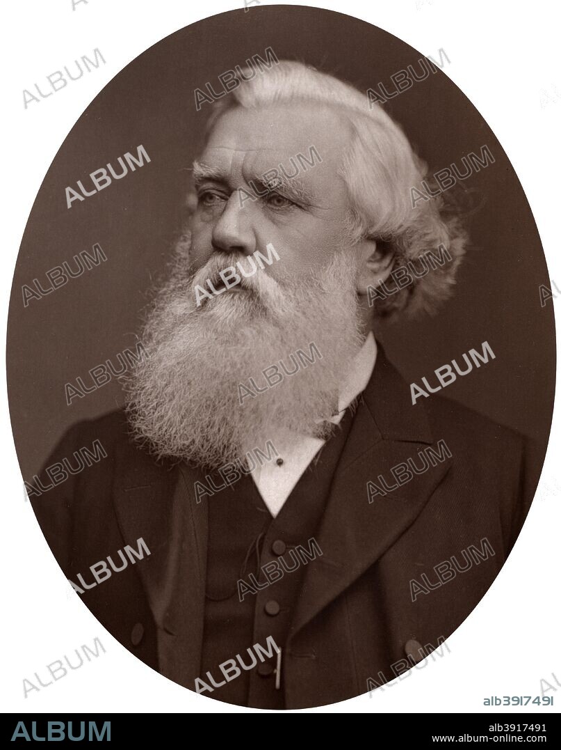 Right Hon Austen Henry Layard DCL, British Ambassador to Constantinople, 1877. Between 1845 and 1851, Layard (1817-1894) excavated the remains of the ancient Assyrian capitals of Nimrud and Nineveh and revealed the reliefs that decorated the royal palaces. These and other objects recovered from Mesopotamia astonished Europe and Layard's account of his discoveries became a best-seller. In 1851 he retired from excavation to take up a life in politics. From Men of Mark: a gallery of contemporary portraits of men distinguished in the Senate, the Church, in science, literature and art, the army, navy, law, medicine, etc. Photographed from life by Lock and Whitfield, with brief biographical notices by Thompson Cooper. (London, 1876-1883).