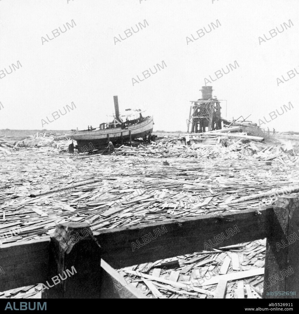 The Hurricane of 1900 made landfall on September 8, 1900, in the city of Galveston, Texas, in the United States. It had estimated winds of 145 miles per hour (233 km/h) at landfall, making it a Category 4 storm on the Saffir–Simpson Hurricane Scale. It was the deadliest hurricane in US history. The hurricane caused great loss of life with the estimated death toll between 6,000 and 12,000 individuals; the number most cited in official reports is 8,000, giving the storm the third-highest number of deaths or injuries of any Atlantic hurricane, after the Great Hurricane of 1780 and 1998's Hurricane Mitch. The Galveston Hurricane of 1900 is the deadliest natural disaster ever to strike the United States. The hurricane occurred before the practice of assigning official code names to tropical storms was instituted, and thus it is commonly referred to under a variety of descriptive names. Typical names for the storm include the Galveston Hurricane of 1900, the Great Galveston Hurricane, and, especially in older documents, the Galveston Flood. It is often referred to by Galveston locals as The Great Storm or The 1900 Storm.