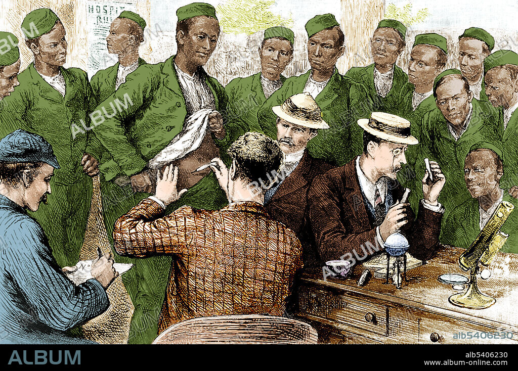 Fifth Cholera Pandemic, Vaccinating Soldiers, 1893