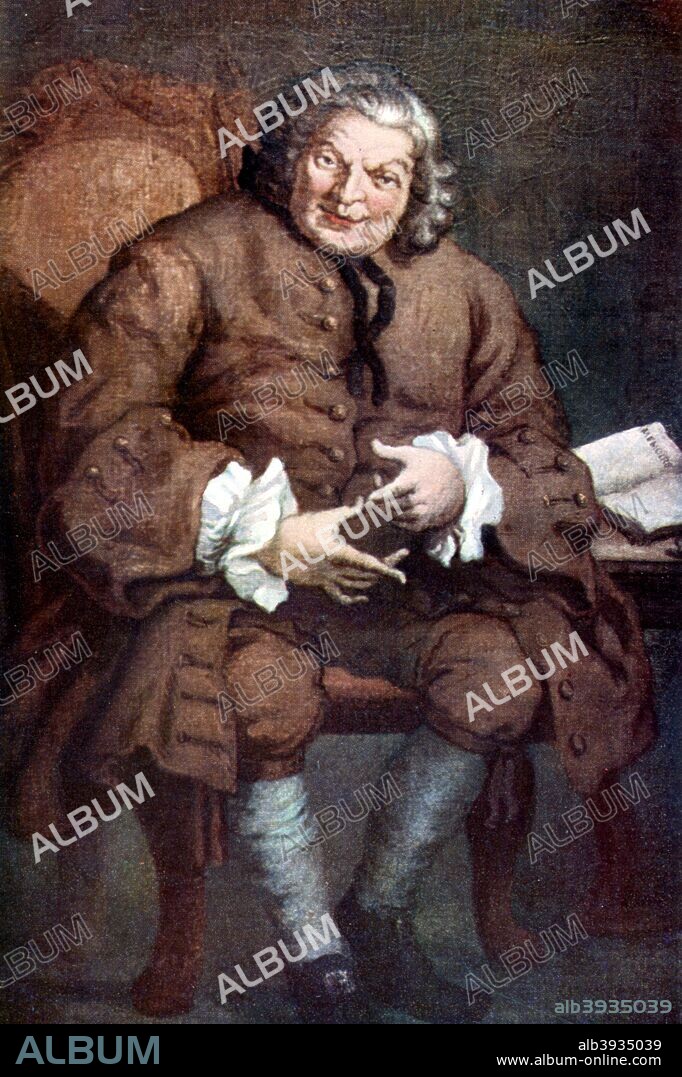Simon Fraser, Lord Lovat, Scottish Jacobite, 18th century (c1905). Fraser (1667-1747) was the Chief of Clan Fraser. He was executed on Tower Hill for his part in the rebellion of 1745. Print published in Parliament Past and Present by Arnold Wright and Philip Smith, (London, c1905). Original painting by William Hogarth.