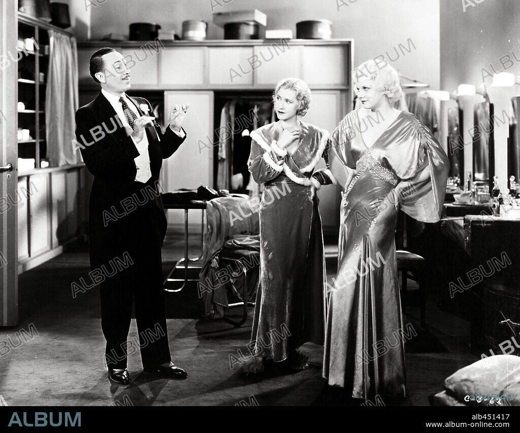 JEAN HARLOW and MAE CLARKE in THREE WISE GIRLS, 1932. Copyright COLUMBIA PICTURES.