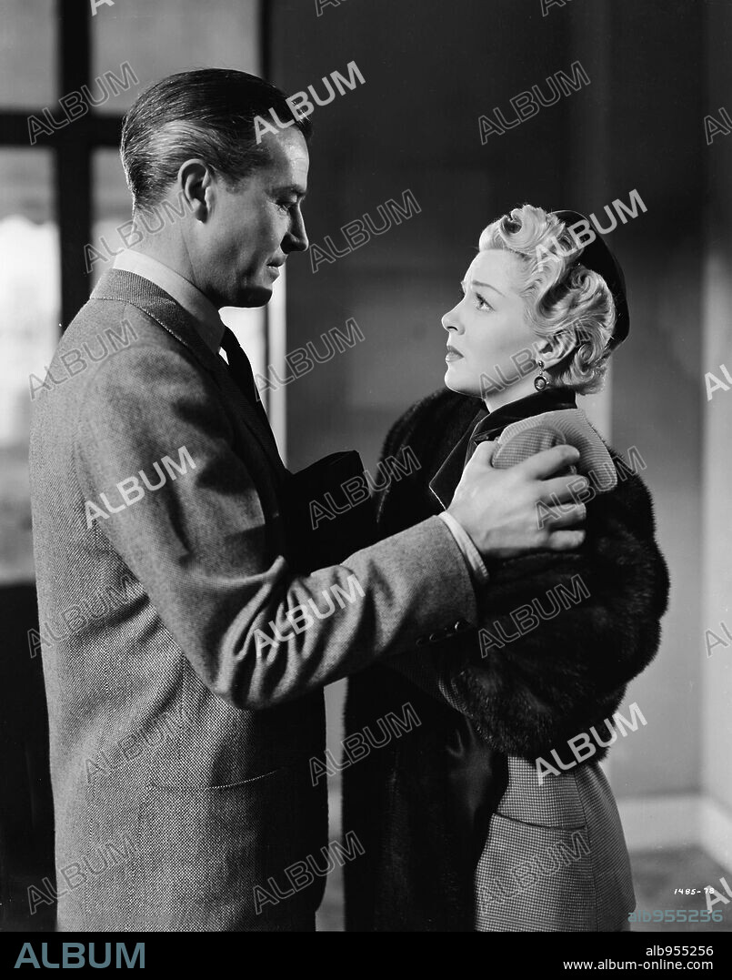 LANA TURNER and RAY MILLAND in A LIFE OF HER OWN, 1950, directed by GEORGE CUKOR. Copyright M.G.M.