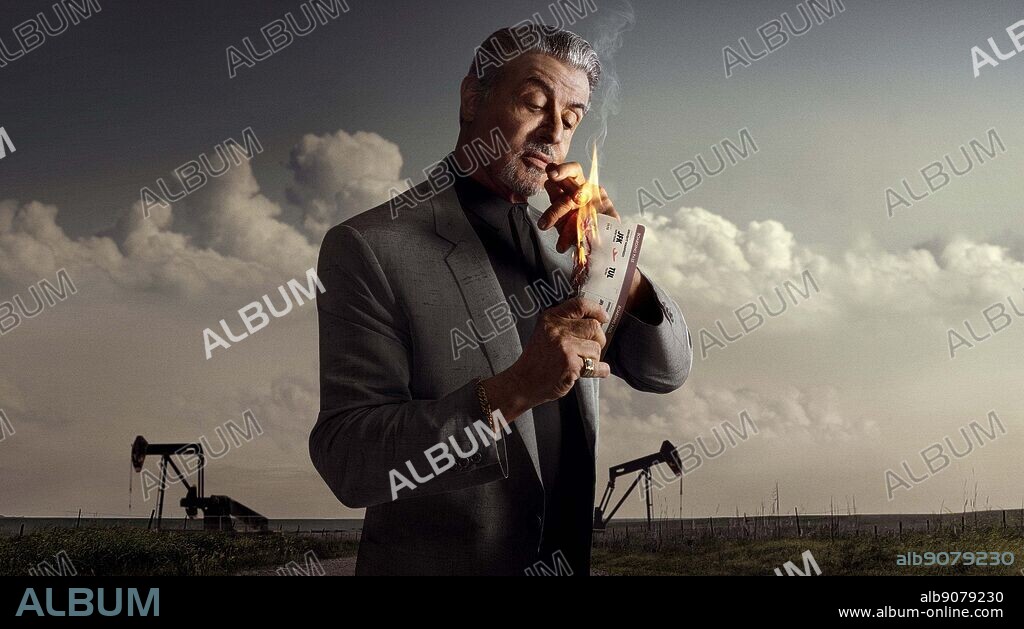 SYLVESTER STALLONE in TULSA KING, 2022, directed by ALLEN COULTER and GUY FERLAND. Copyright 101 Studios / MTV Entertainment Studios.