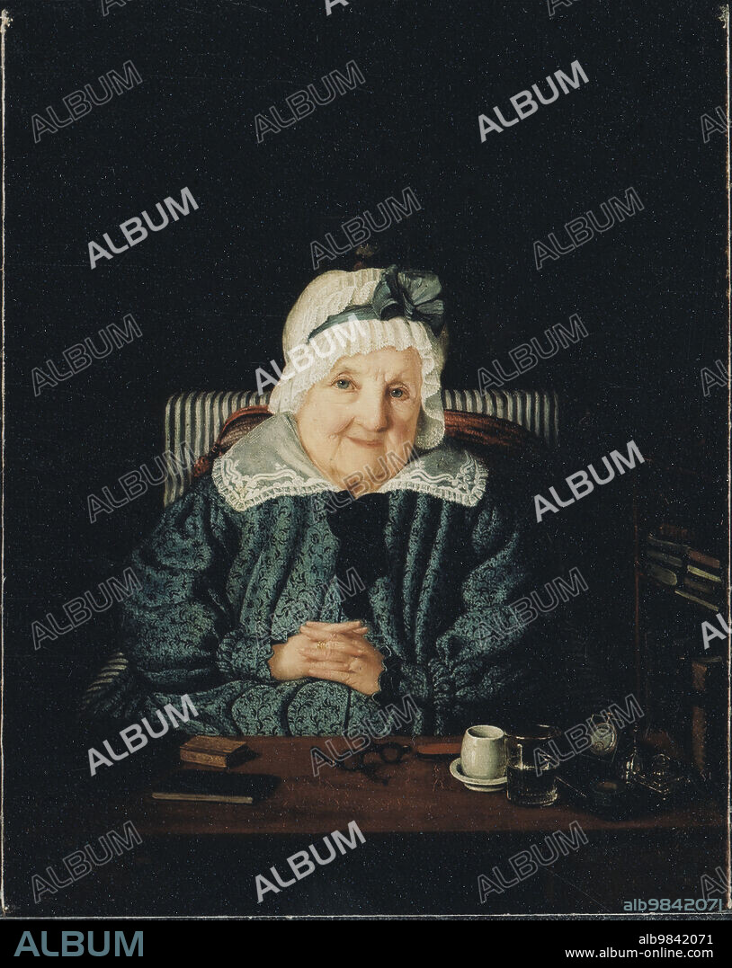 AMALIA LINDEGREN. Christina Augusta von Fersen (1754-1846), 1844.