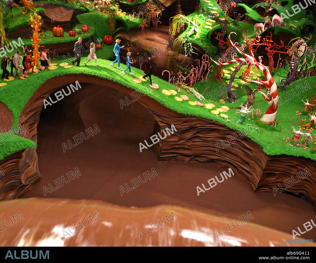CHARLIE AND THE CHOCOLATE FACTORY, 2005, réalisé par TIM BURTON. Copyright WARNER BROS. / MOUNTAIN, PETER.