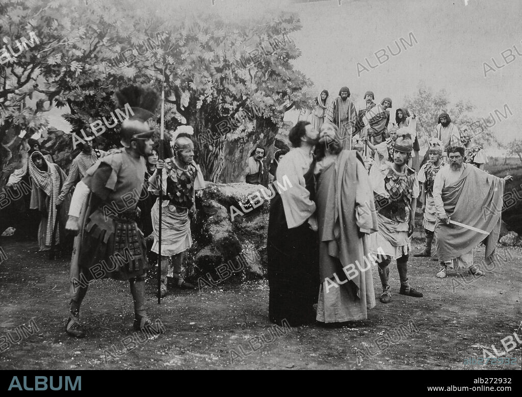 LA VIE ET LA PASSION DE JESUS CHRIST, 1905, réalisé par FERDINAND ZECCA. Copyright PATHE.
