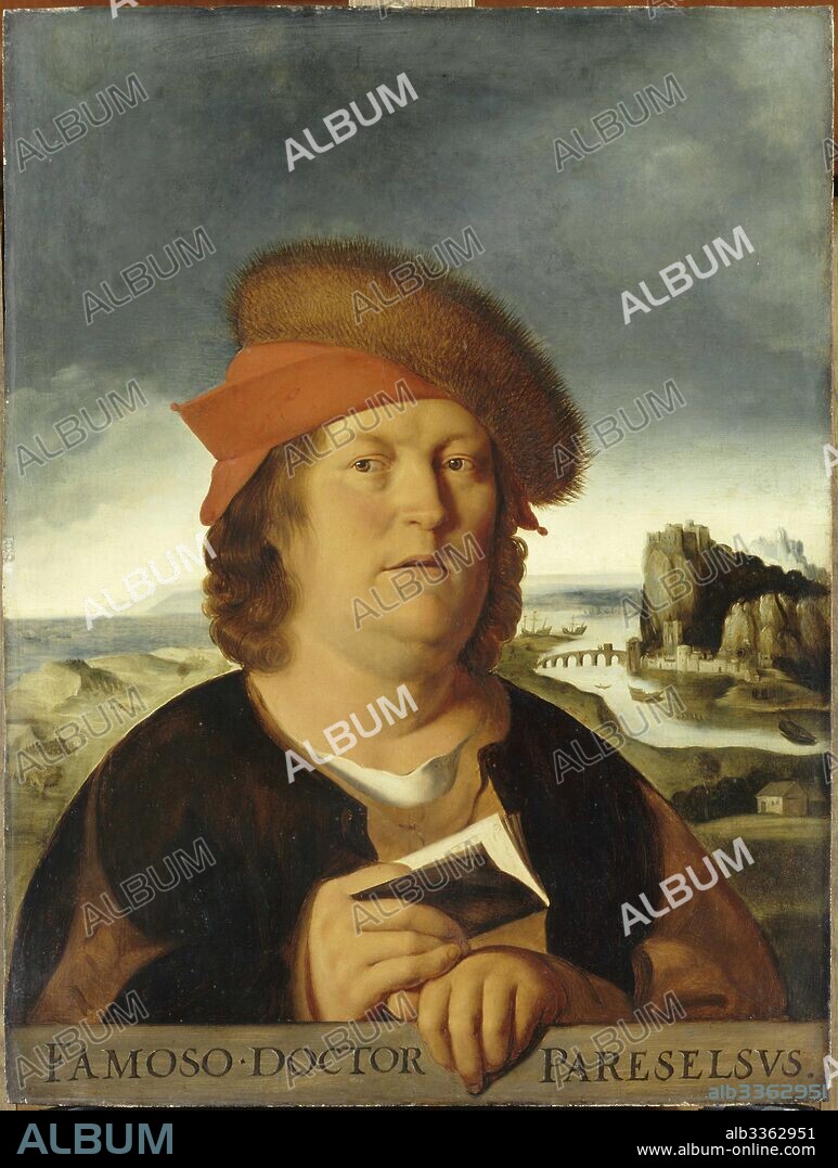 QUENTIN MASSYS. Portrait of Paracelsus.