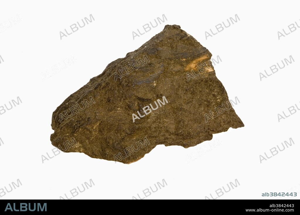 Euxenite, an ore of rare earth elements, from Norway. It may contain uranium and be slightly radioactive.