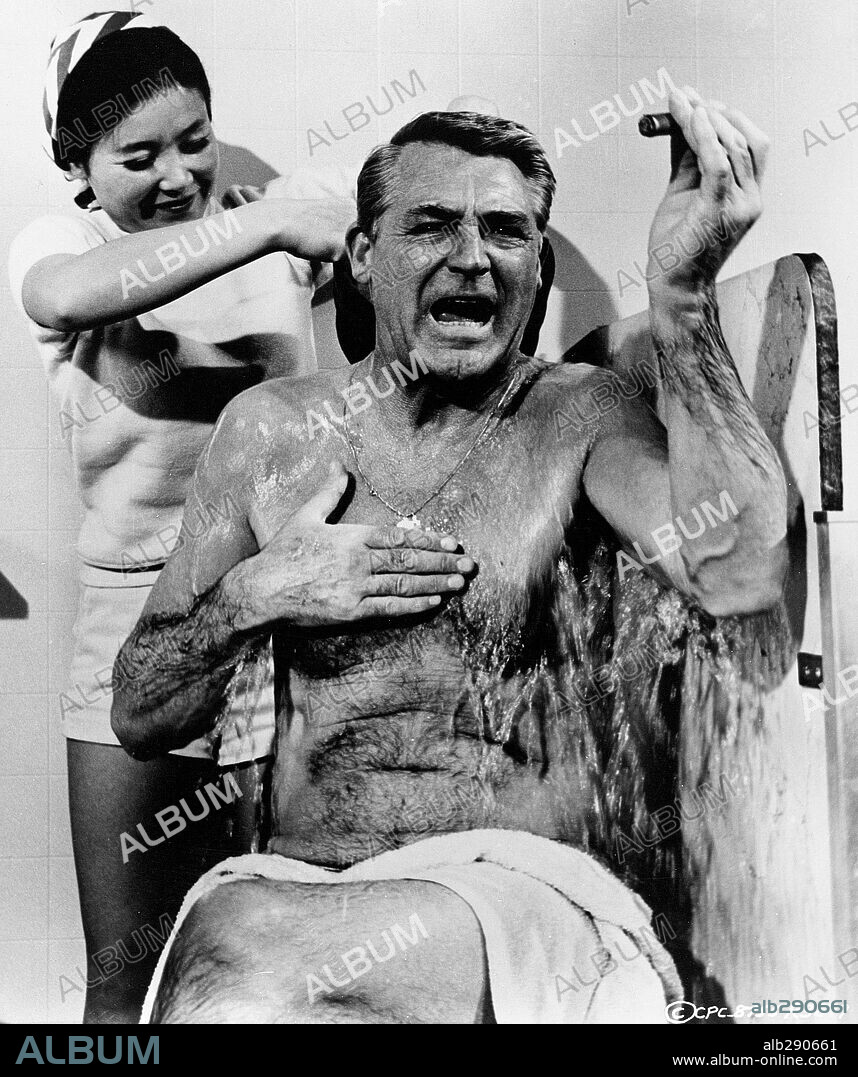 CARY GRANT in WALK DON'T RUN, 1966, directed by CHARLES WALTERS. Copyright COLUMBIA PICTURES.