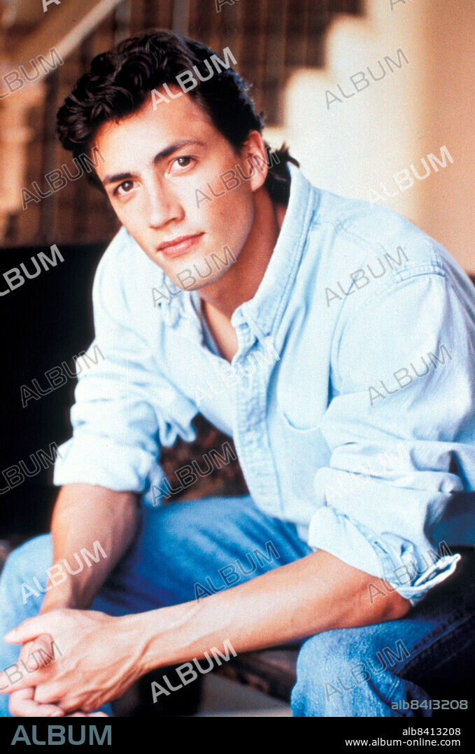 ANDREW SHUE in MELROSE PLACE, 1992, directed by ANSON WILLIAMS, CHARLES CORRELL and RICHARD LANG. Copyright FOX TELEVISION NETWORK/SPELLING TELEVISION.