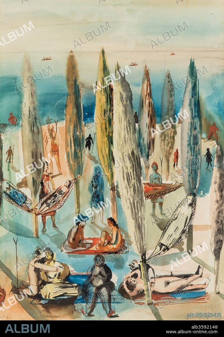 ALEXANDER GRIGORYEVICH TYSHLER. The Beach.