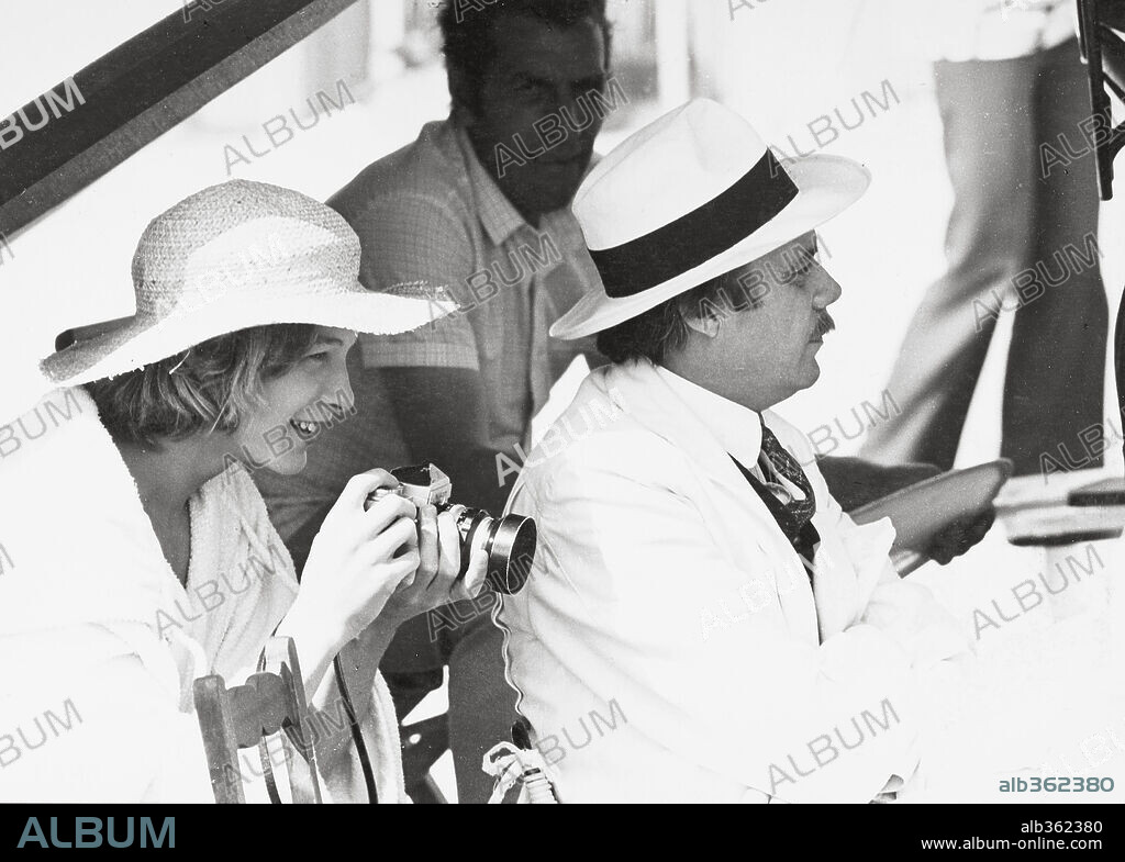 BJORN ANDRESEN and DIRK BOGARDE in DEATH IN VENICE (MORTE A VENEZIA, 1971), directed by LUCHINO VISCONTI. Copyright WARNER BROTHERS.