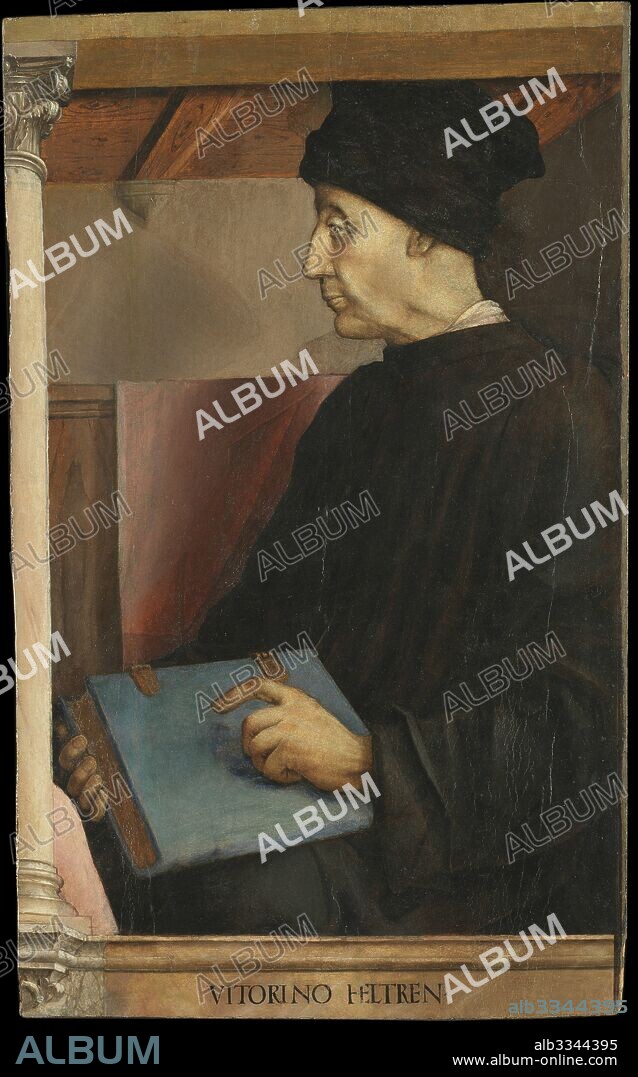 PEDRO BERRUGUETE. Vittorino da Feltre (1378-1446).