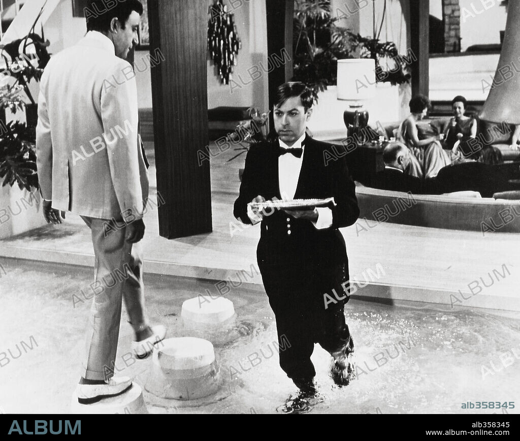 PETER SELLERS dans THE PARTY, 1968, réalisé par BLAKE EDWARDS. Copyright UNITED ARTISTS.