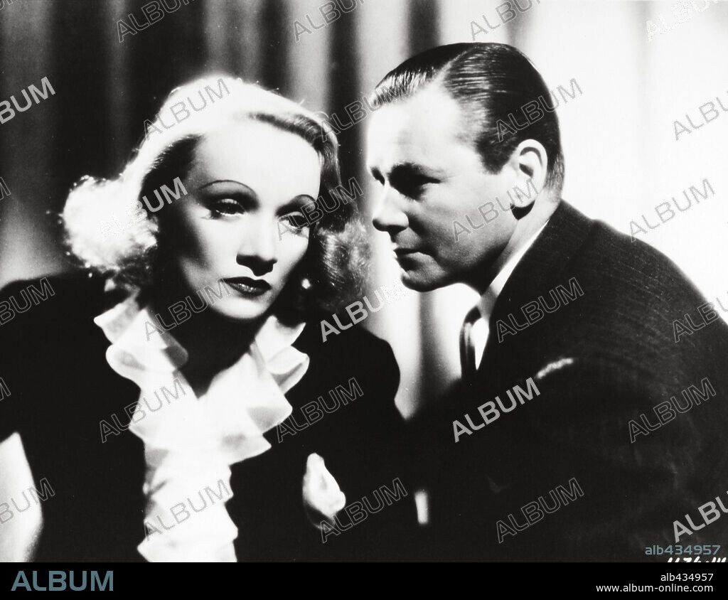 HERBERT MARSHALL and MARLENE DIETRICH in ANGEL, 1937, directed by ERNST LUBITSCH. Copyright PARAMOUNT PICTURES.