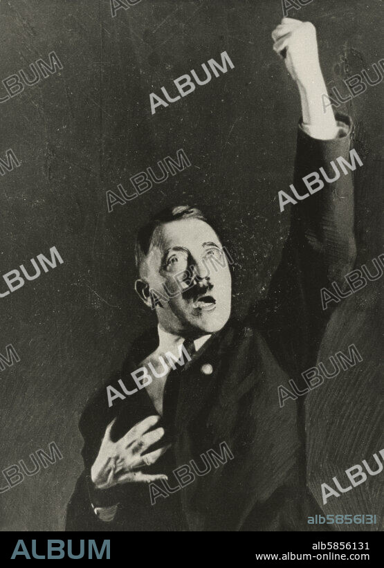 HOFFMAN. Adolf Hitler (1889-1945), German stateman, in 1925.