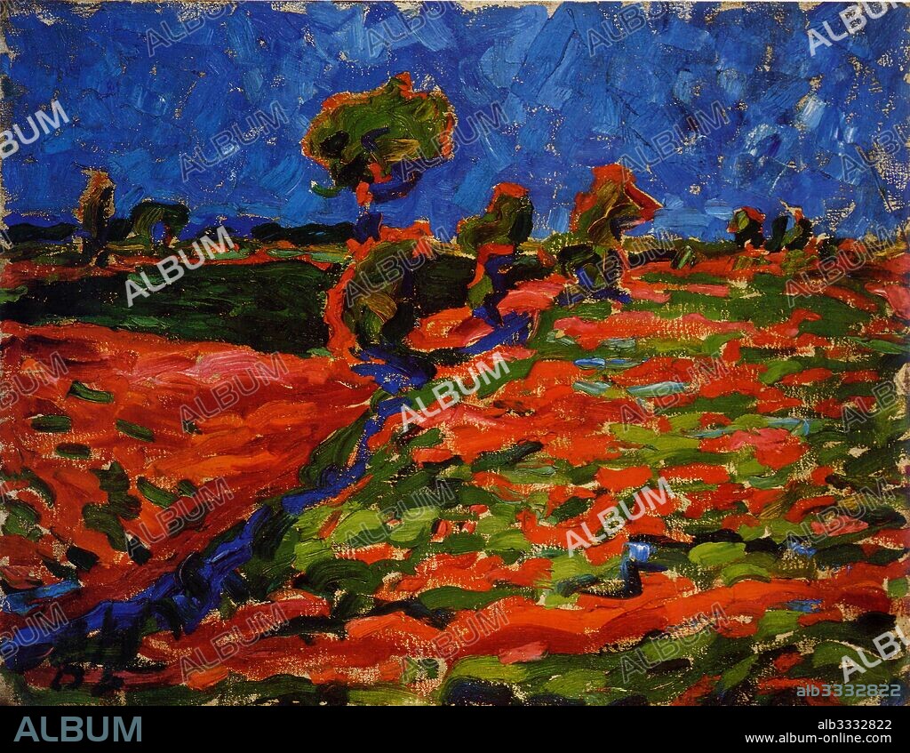 ERICH HECKEL. Midday in the Marsh (Dangast).