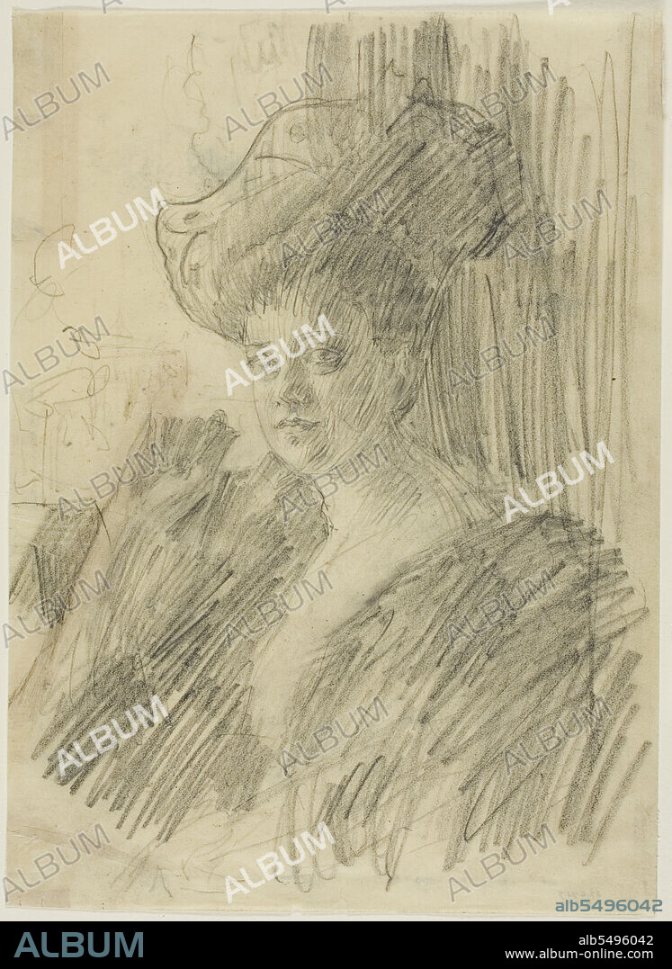 ANDERS LEONARD ZORN. Betty Nansen, c.1905.