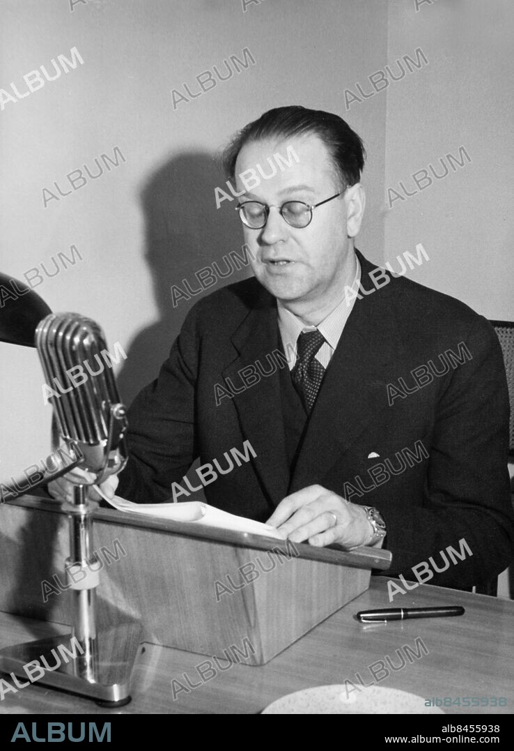 Utan bildtext. persons: Tage Erlander.